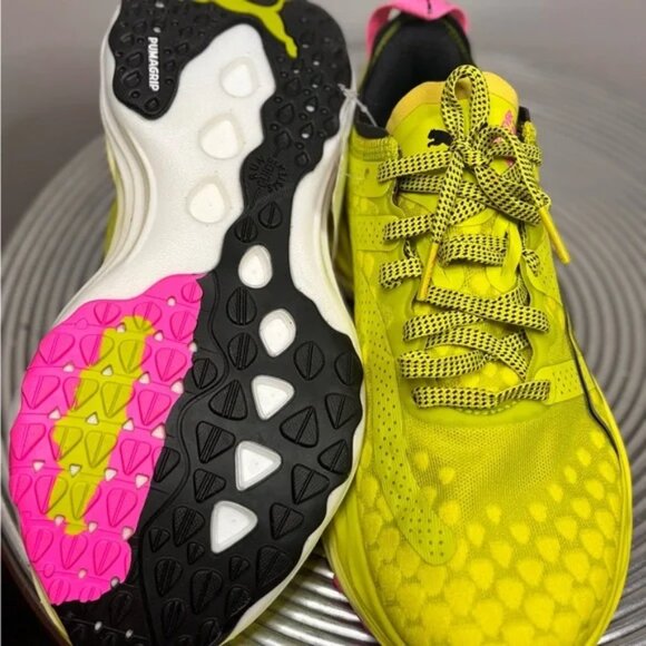 ForeverRun NITRO™ running shoes women's size US 7 neon yellow - Picture 1 of 11